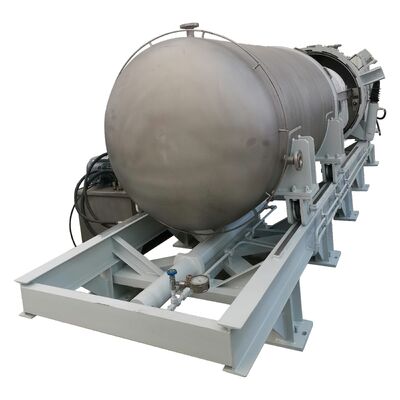 100psi 500L/H Pressure Leaf Filter Horizontal Metal Leaf Filter With Rail