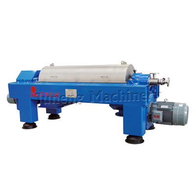 Stainless Steel Decanter Centrifuge for Sludge Dewatering with 501-1000l/h Capacity and Self-cleaning Discharge