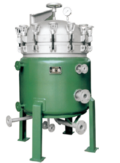 Horizontal Pressure Leaf Filter 12m2 Filtration Area High Capacity Liquid Clarification Equipment