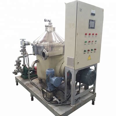 Electric Milk Water Dairy Cream Separator System With PLC Control