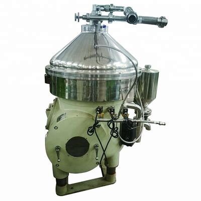 Milk Factory Disk Stack Centrifuge 3000 - 7000L/H Milk Fat Separator
