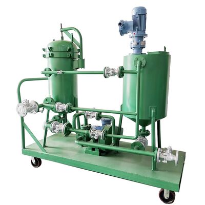 Automatic Discharge Vertical Pressure Leaf Filter with Mixing Tank