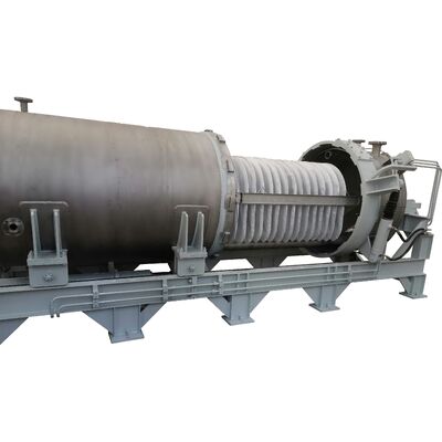 100psi 500L/H Pressure Leaf Filter Horizontal Metal Leaf Filter With Rail