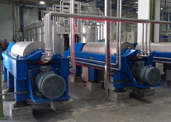 Stainless Steel 304 Decanter Centrifuge for Automatic Continuous Operation with 501-1000l/h Capacity