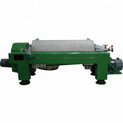 Stainless Steel Decanter Centrifuge with Automatic Continuous Operation and Self-cleaning PLC Control