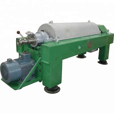 Stainless Steel Decanter Centrifuge for Continuous Operation with 6-15m3/h Capacity Industrial Separator