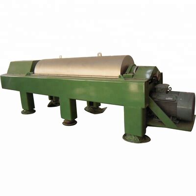 Stainless Steel Decanter Centrifuge for Continuous Operation with 6-15m3/h Capacity Industrial Separator