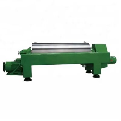 Industrial Two-Phase Decanter Centrifuge Machine with Stainless Steel Construction and Self-cleaning PLC Control for Continuous Operation
