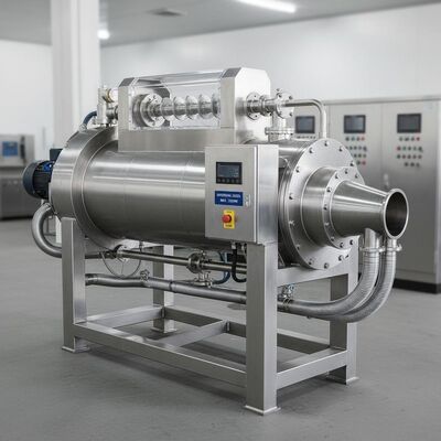Continuous Auto Discharge Decanter Centrifuge Machine with Differential Speed 2rpm-30rpm and Max. 3300rpm Rotation Speed