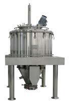 PLGZ-1250 GMP Pull Bag Scraper Centrifuge for Antibiotic & Vitamin Solid-Liquid Separation