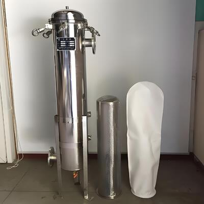 DL Series Compact Closed-Loop Bag Filter with Integrated Reinforced Mesh Basket