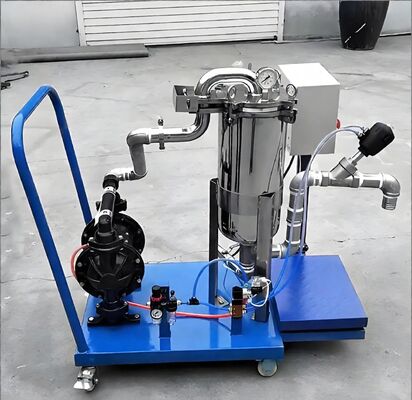 DL Series Multi‑Industry Pressure Bag Filter for Paint, Beer and Vegetable Oil Processing