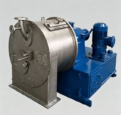 HR1000‑N Two‑stage Pusher Centrifuge, Continuous Dewatering Machine for MVR Salt Production