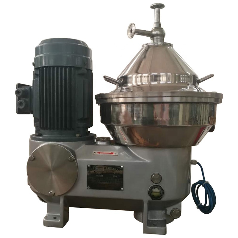 Full Automatic Disc Stack Milk Cream Separator Daity Machine